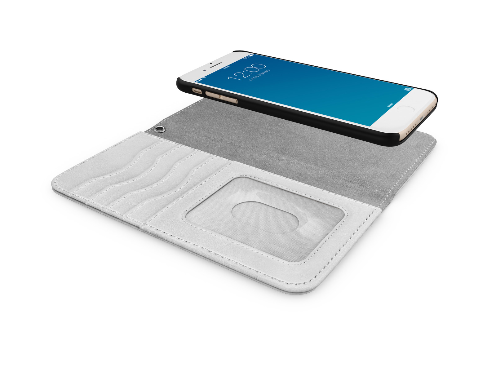 IDEAL OF SWEDEN Magnet, Bookcover, Apple, iPhone 6 Plus, iPhone 7 Plus ,iPhone 8 Plus, Weiß