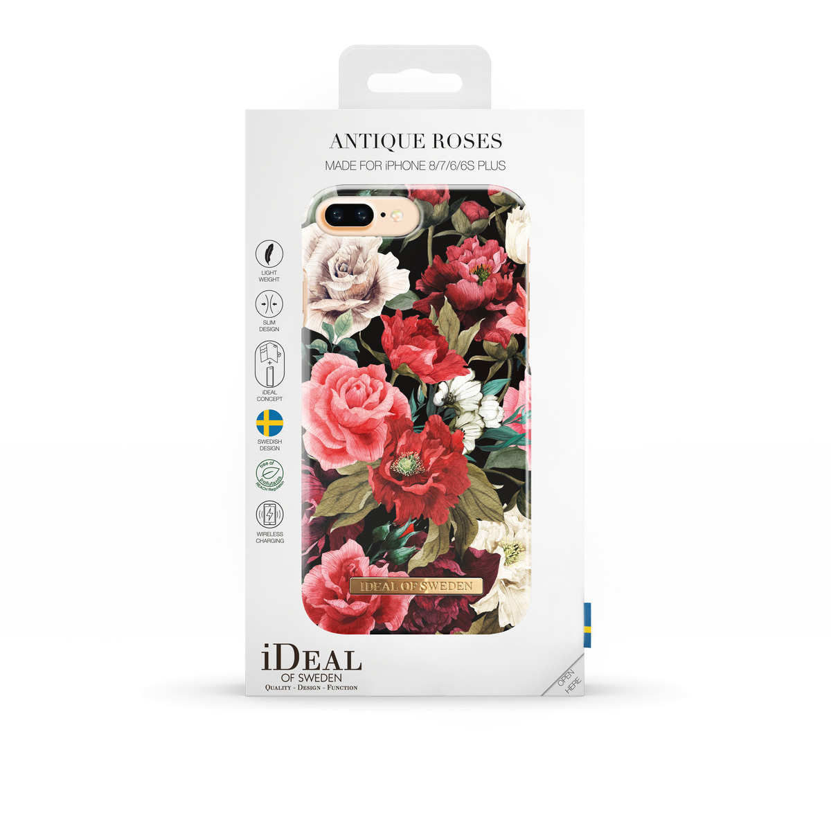 IDEAL OF SWEDEN Fashion, Backcover, Apple, iPhone SE (2016), Antique Roses