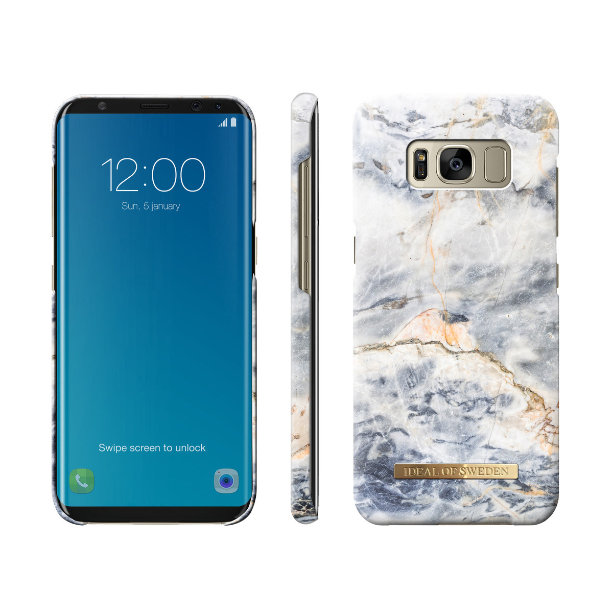 IDEAL OF SWEDEN Fashion, Backcover, Samsung, Galaxy S8, Ocean Marble