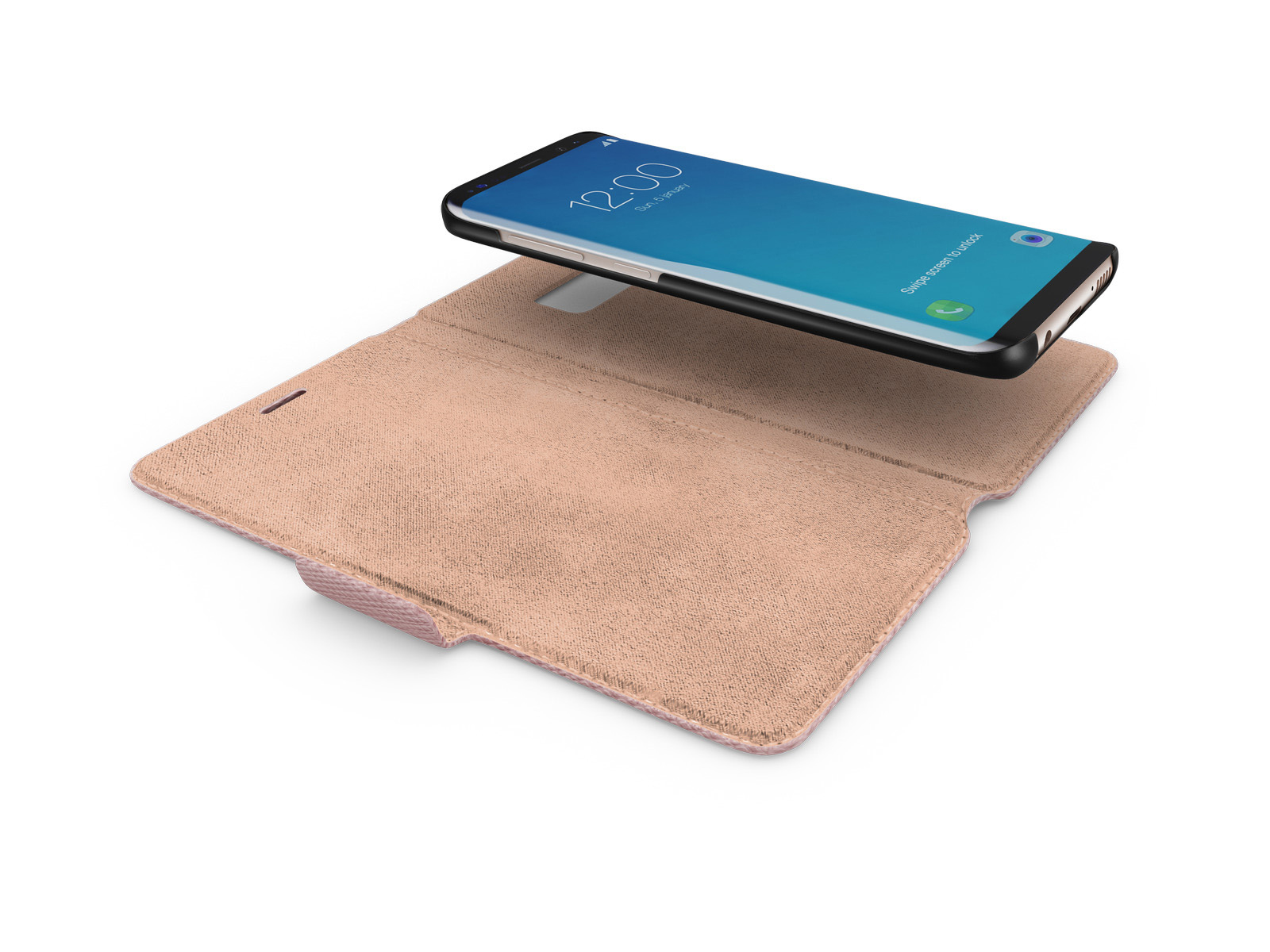 IDEAL OF SWEDEN Fashion, Bookcover, Samsung, Galaxy S8, Rosa
