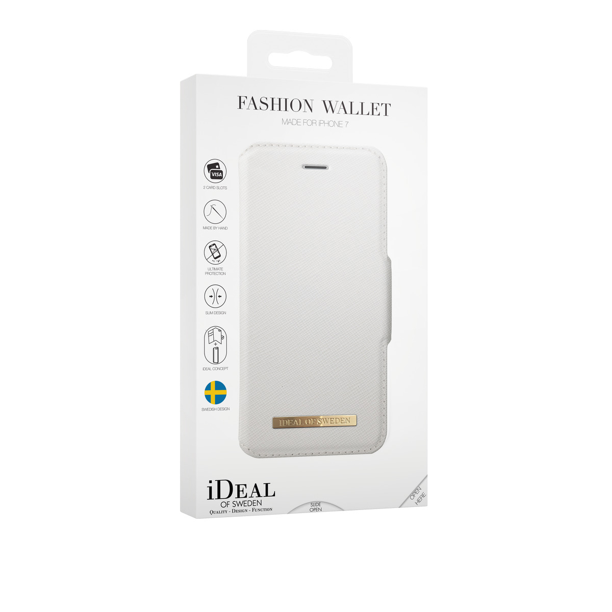 IDEAL OF SWEDEN Fashion, Bookcover, iPhone 8, Weiß iPhone 6, Apple, 7, iPhone