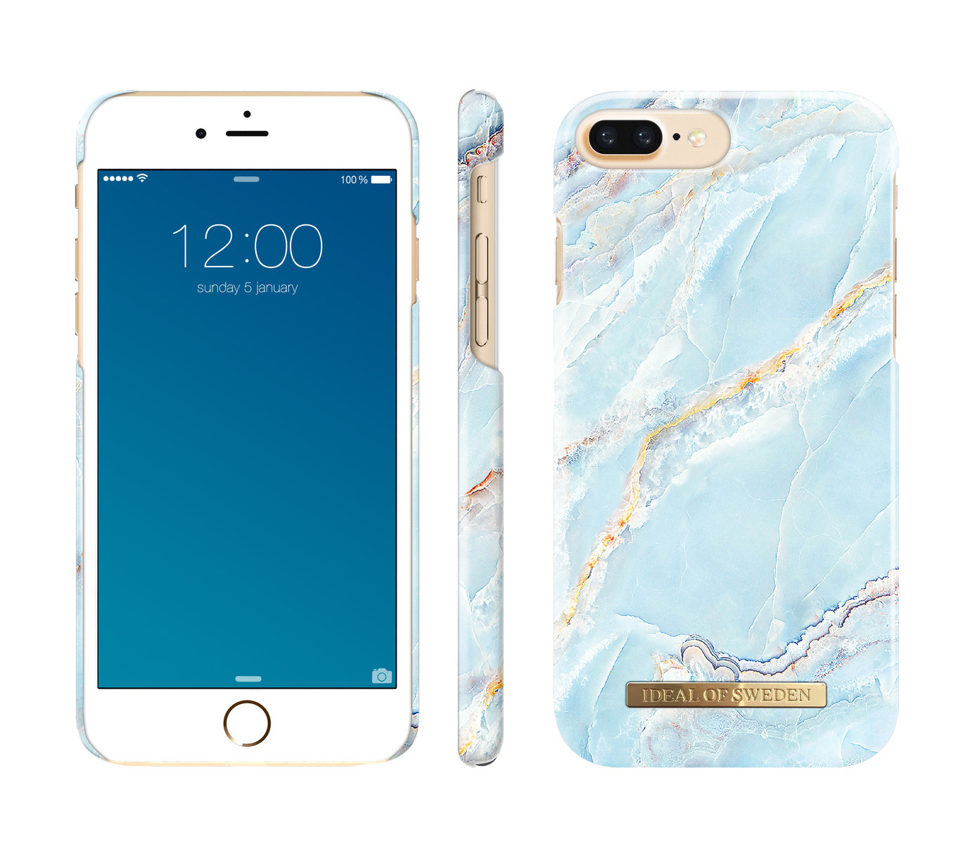 IDEAL OF SWEDEN Fashion, Backcover, Apple, iPhone 6 Plus, iPhone 7 Plus ,iPhone 8 Plus, Paradise Marble