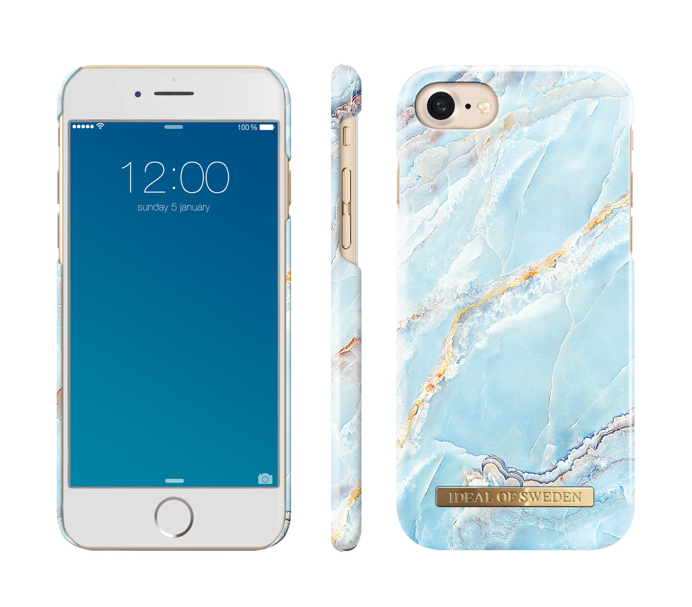 IDEAL OF SWEDEN Fashion, Backcover, Apple, iPhone 6, iPhone 7, iPhone 8, Paradise Marble