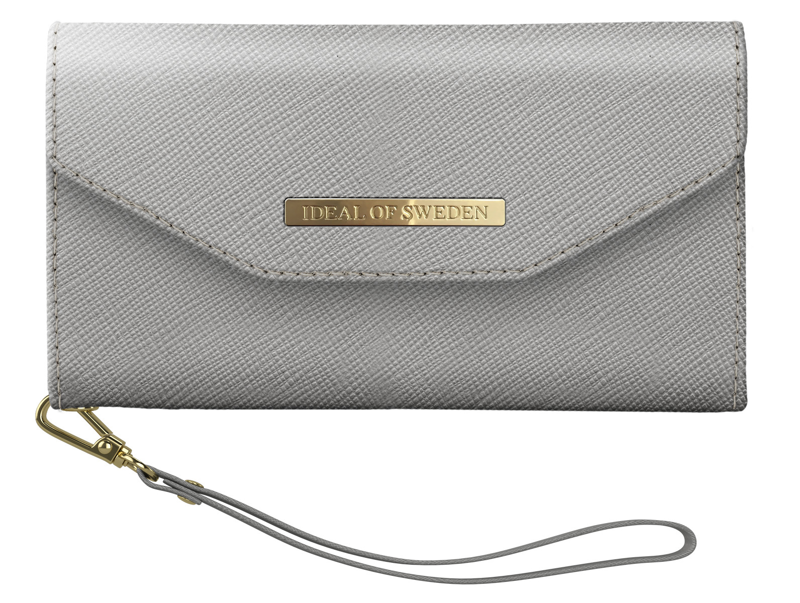 IDEAL OF SWEDEN Mayfair Clutch, Bookcover, Samsung, Galaxy S8, Grau