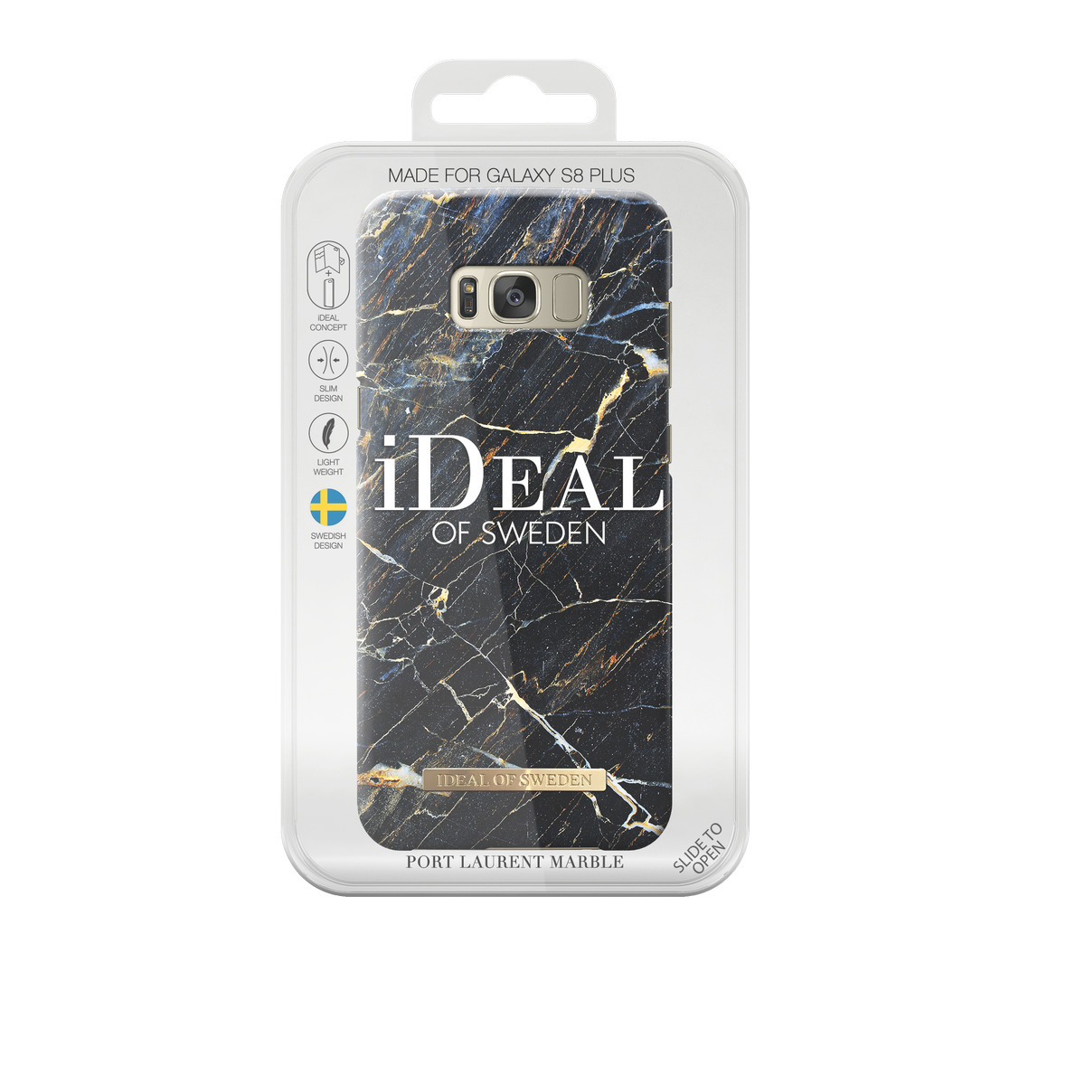IDEAL OF SWEDEN Fashion, Backcover, Samsung, Galaxy S8 +, Port Laurent Marble