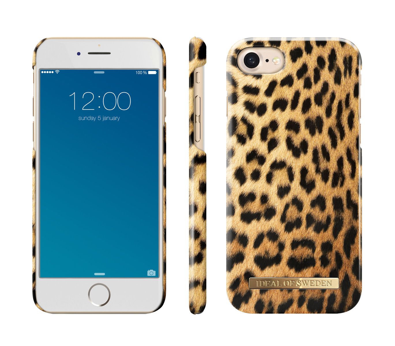 IDEAL OF SWEDEN Fashion, Backcover, Apple, iPhone 6, iPhone 7, iPhone 8, Wild Leopard