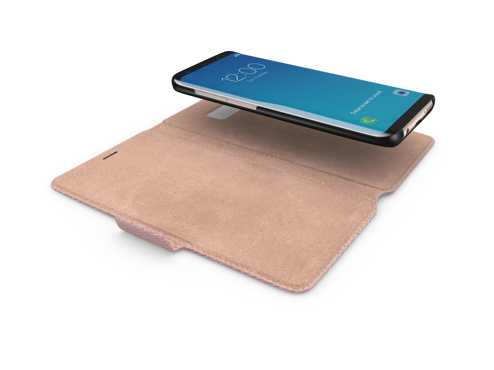 IDEAL OF SWEDEN Fashion, Bookcover, Samsung, Galaxy S8+, Rosa