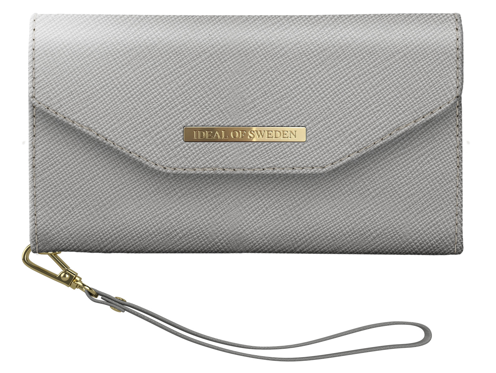 IDEAL OF SWEDEN Mayfair Clutch, Grau 6, Apple, iPhone iPhone iPhone Bookcover, 7, 8