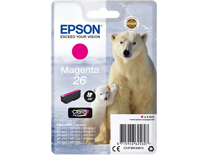 EPSON 26 Magenta (C13T26134022)