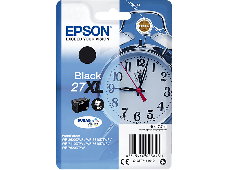EPSON 27 XL Zwart (C13T27114022)