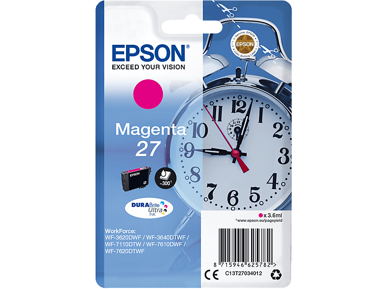 EPSON 27 Magenta (C13T27034012)