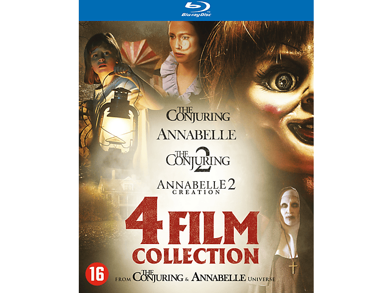 Annabelle + Annabelle 2: Creation + Conjuring 1 + Conjuring 2 Blu-ray