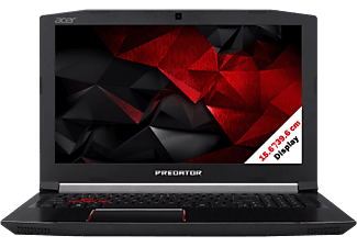 ACER acer Predator Helios 300 G3-572-74FZ - Gaming Notebook - Intel® Core™ i7-7700HQ - Nero/Rosso - Gaming Notebook, 15.6 ",  , 256 GB SSD + 1 TB HDD, 16 GB RAM,   (6 GB, GDDR5), Nero/Rosso