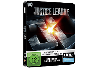 Justice League (exklusives SteelBook®) 4K Ultra HD Blu-ray + Blu-ray