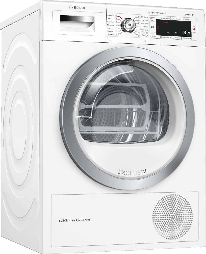BOSCH WTW85590BY hőszivattyús szárítógép
