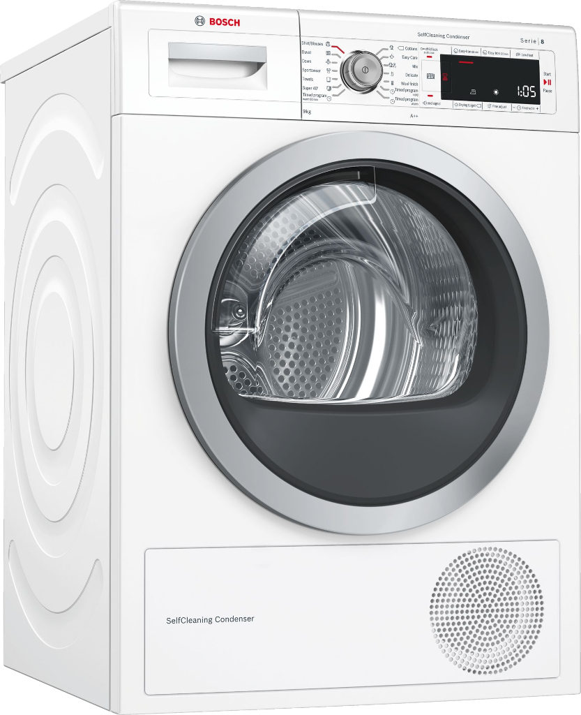 BOSCH WTW85550BY hőszivattyús szárítógép