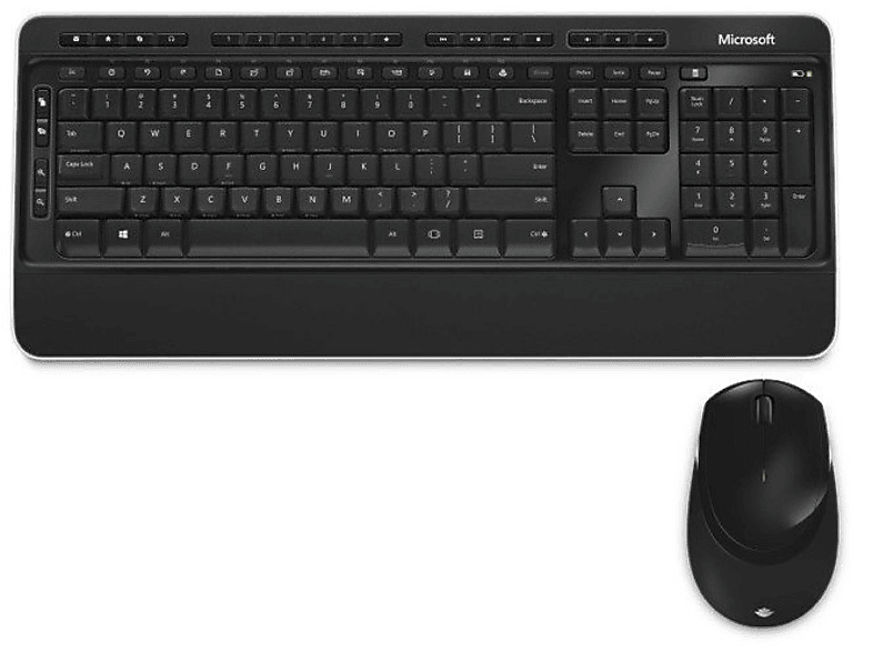MICROSOFT Draadloos toetsenbord + Draadloze muis Wireless Desktop 3050 AZERTY (PP3-00010)