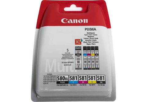 Multipack Canon PGI-580/CLI-581 - Pack de 5 cartouches de marque