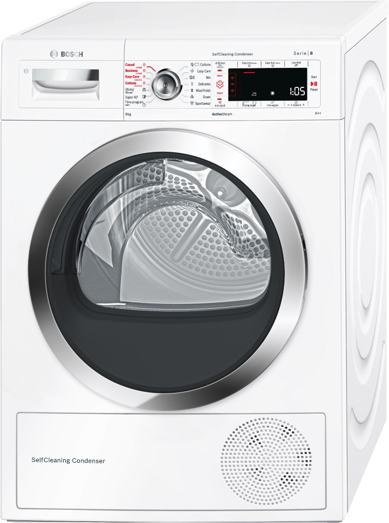 BOSCH WTW85540EU hőszivattyús szárítógép