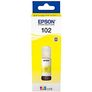 Cartucho de tinta - Epson 102, 70ml, Amarillo