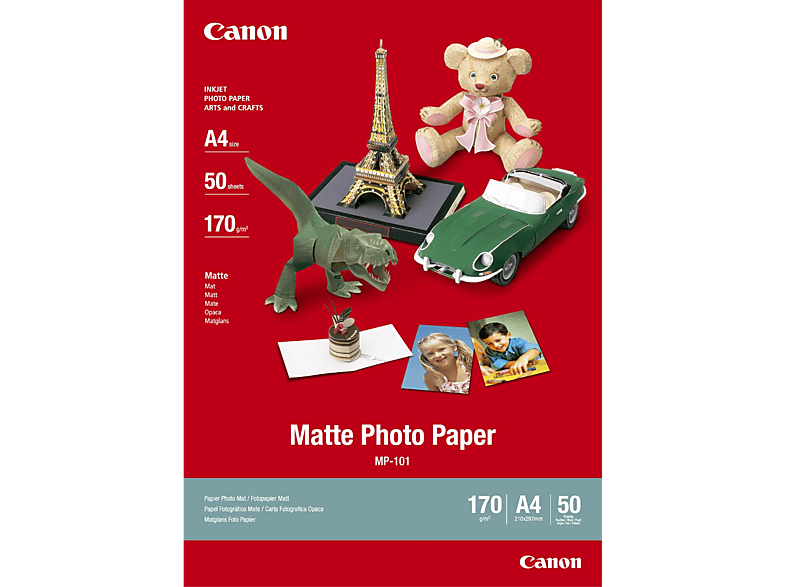 CANON Fotopapier mat MP-101 A4 50 vellen (7981A005)