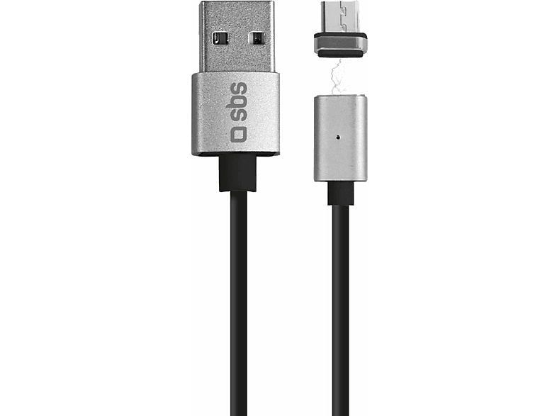 SBS Magnetisch USB-kabel 1 m (TECABLEMICROMAG)