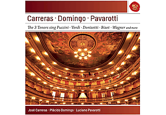 Carreras, Domingo, Pavarotti - The 3 Tenors sing Pucchni, Verdi, Donizetti, Bizet, Wagner and more (CD)