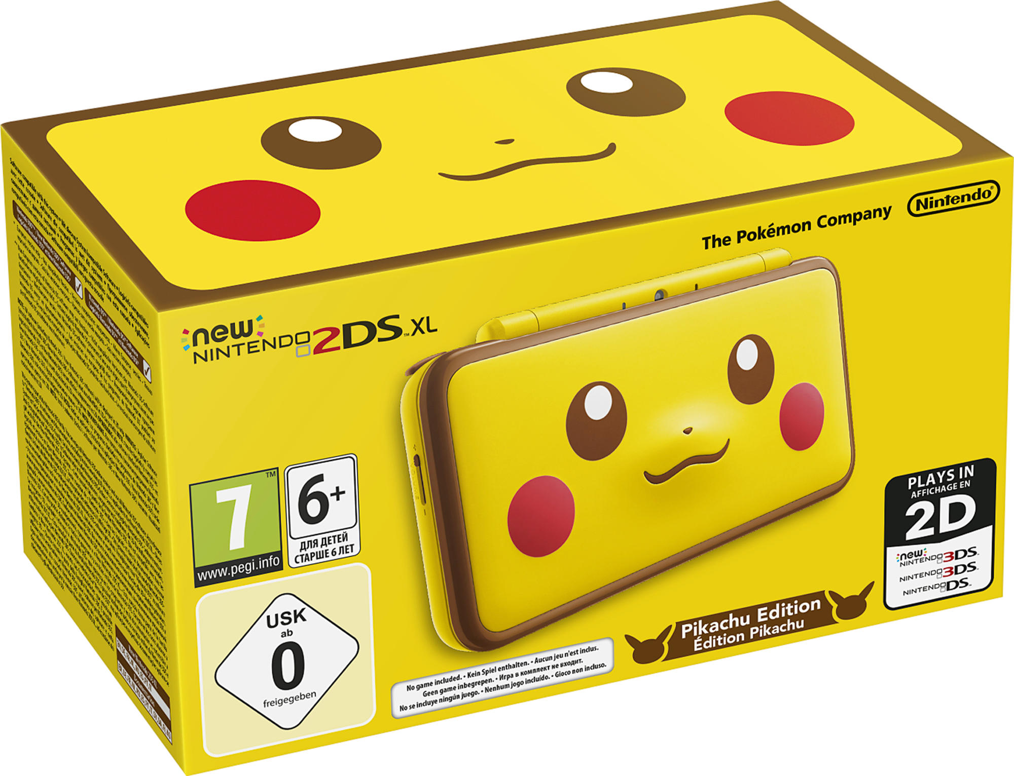 NINTENDO New Nintendo 2DS XL Pikachu Edition