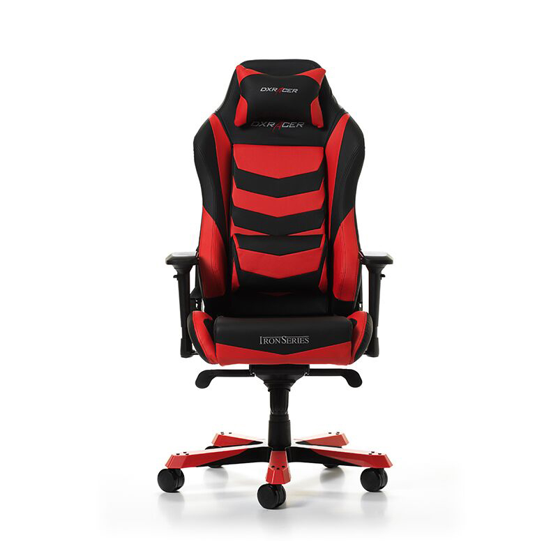 DXRACER Iron I166 Gaming Chair, Black/Red Gaming Stuhl, Schwarz/Rot