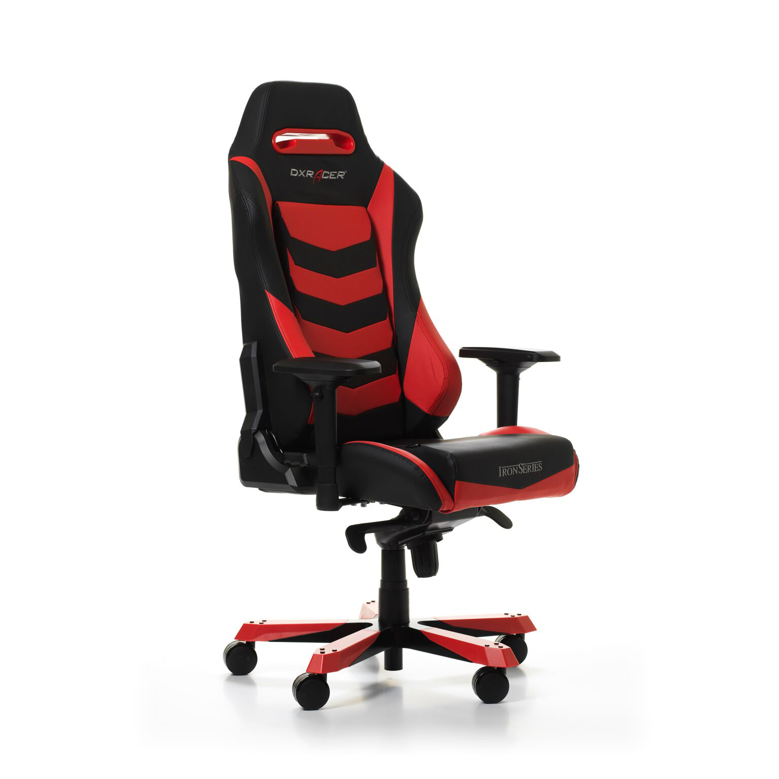 DXRACER Iron I166 Gaming Chair, Black/Red Gaming Stuhl, Schwarz/Rot