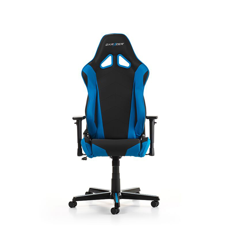 DXRACER Racing R0 Gaming Chair, Black/Blue Gaming Stuhl, Schwarz/Blau