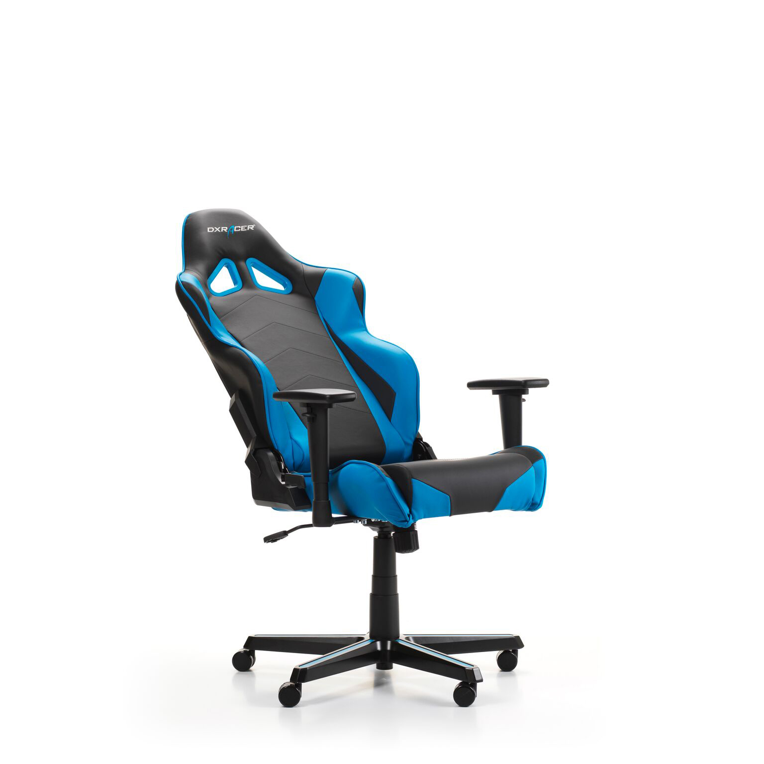 DXRACER Racing R0 Gaming Chair, Black/Blue Gaming Stuhl, Schwarz/Blau