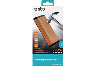 SBS TESCREEN4DPZSAS8PT - vitre de protection (Convient pour le modèle: Samsung Galaxy S8+)