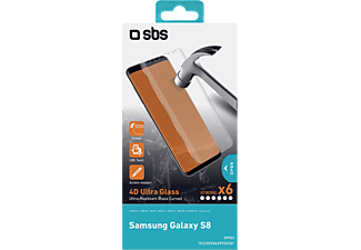 SBS TESCREEN4DPZSAS8T - vitre de protection (Convient pour le modèle: Samsung Galaxy S8)