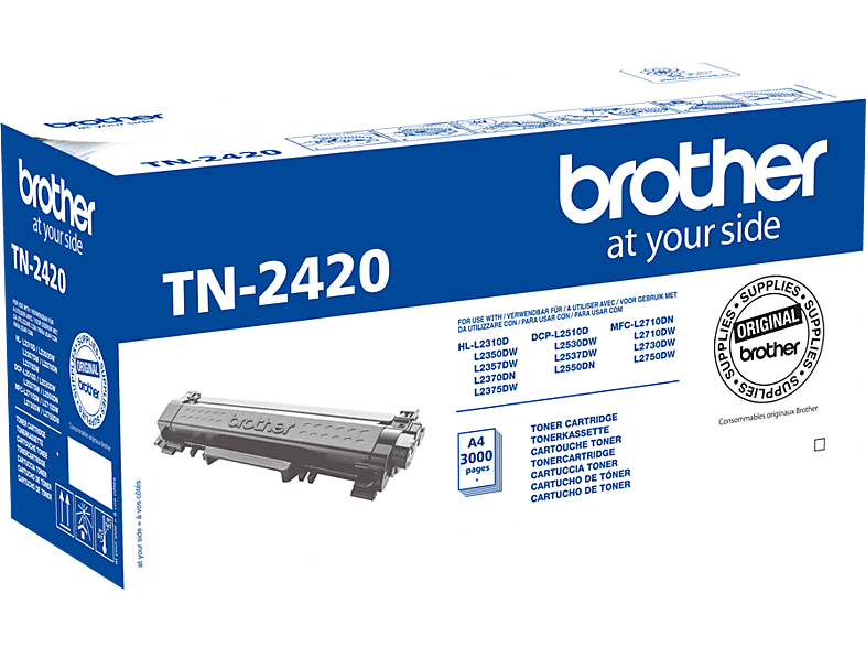 BROTHER TN-2420 Zwart