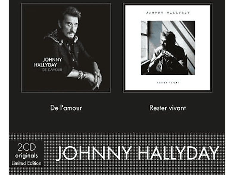 Johnny Hallyday - De L'Amour + Rester Vivant CD