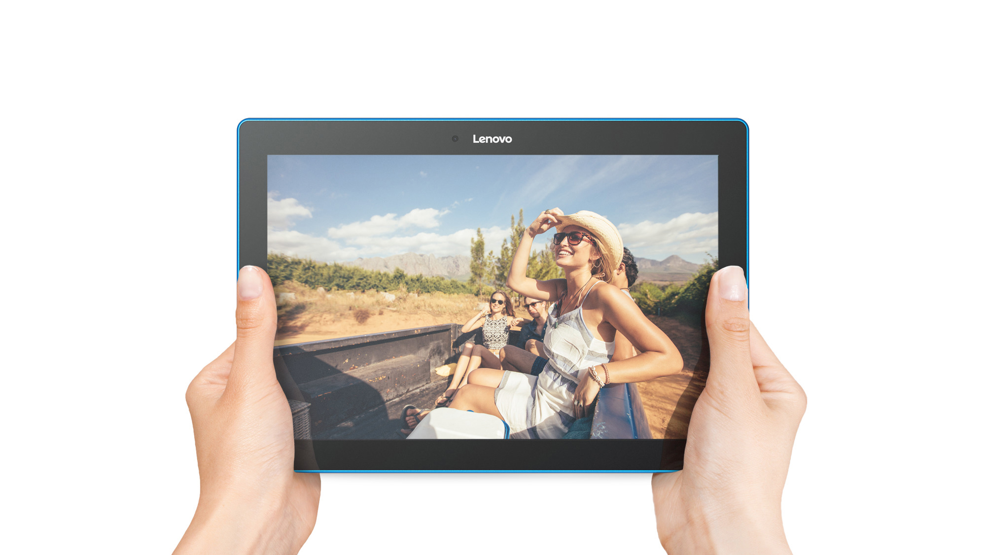 LENOVO Tab 10, Tablet, 16 GB, 10,1 Zoll, Schwarz/Blau