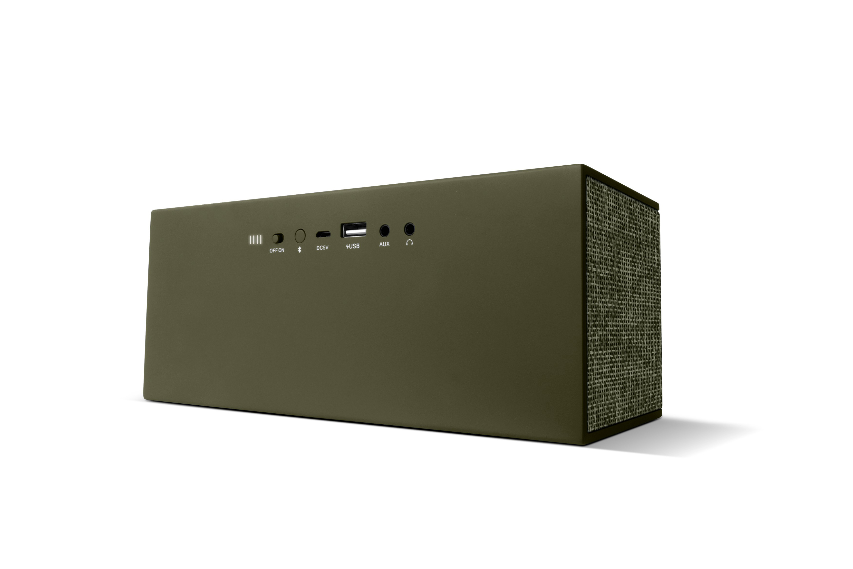 FRESH ‘N REBEL Rockbox Brick XL Bluetooth Lautsprecher, Olivgrün