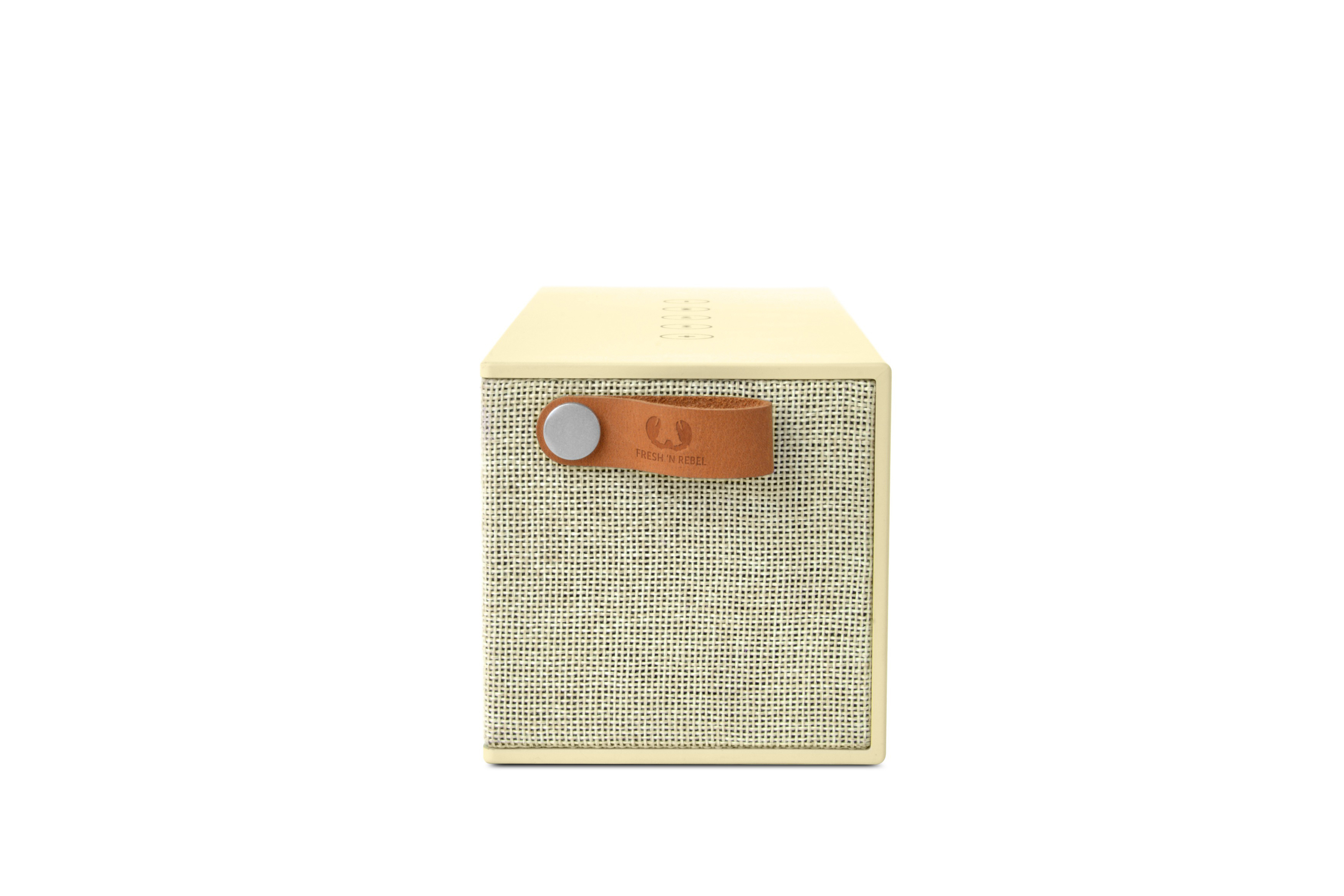 FRESH ‘N REBEL Rockbox Brick XL Bluetooth Lautsprecher, Buttercup