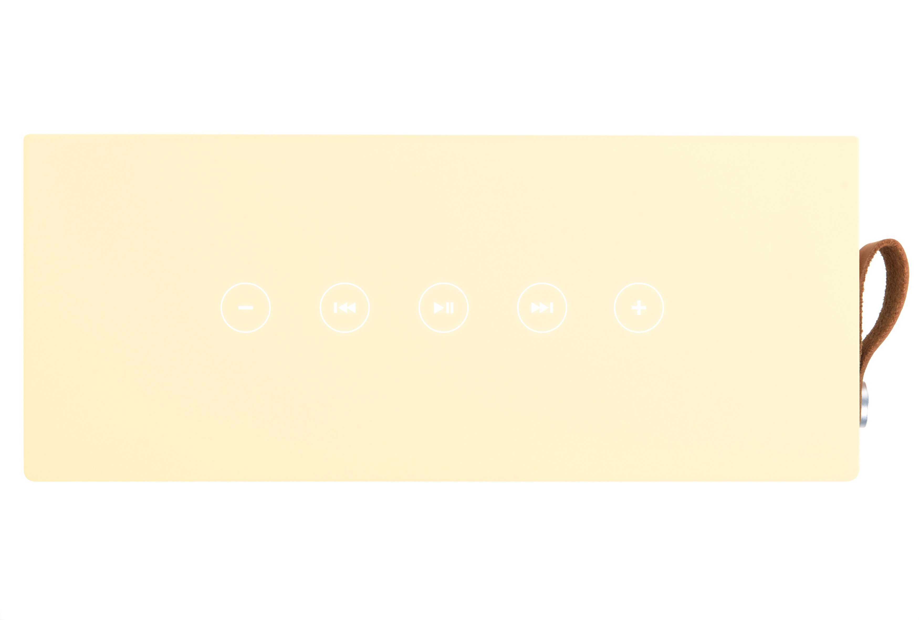 FRESH ‘N REBEL Rockbox Brick XL Bluetooth Lautsprecher, Buttercup