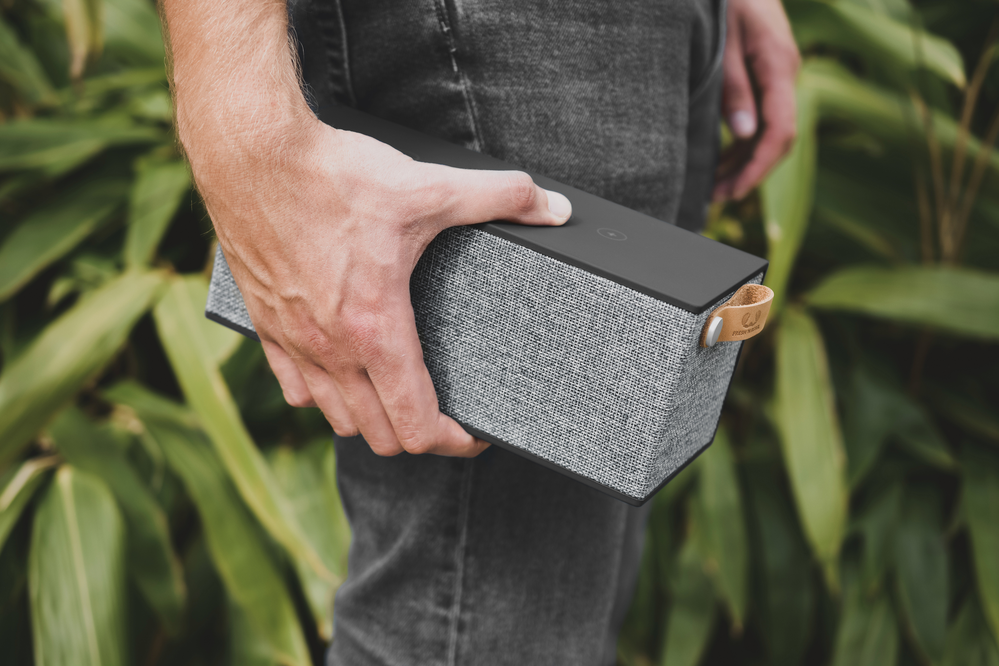 FRESH ‘N REBEL Rockbox Brick XL Bluetooth Lautsprecher, Concrete
