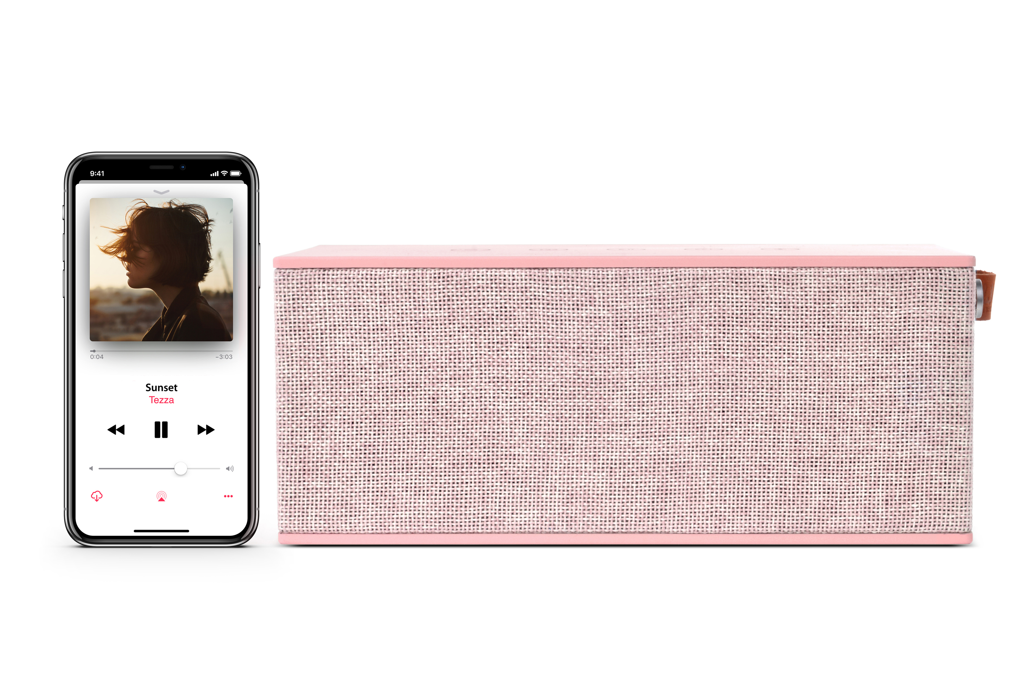 FRESH ‘N REBEL Rockbox Brick XL Bluetooth Lautsprecher, Cupcake