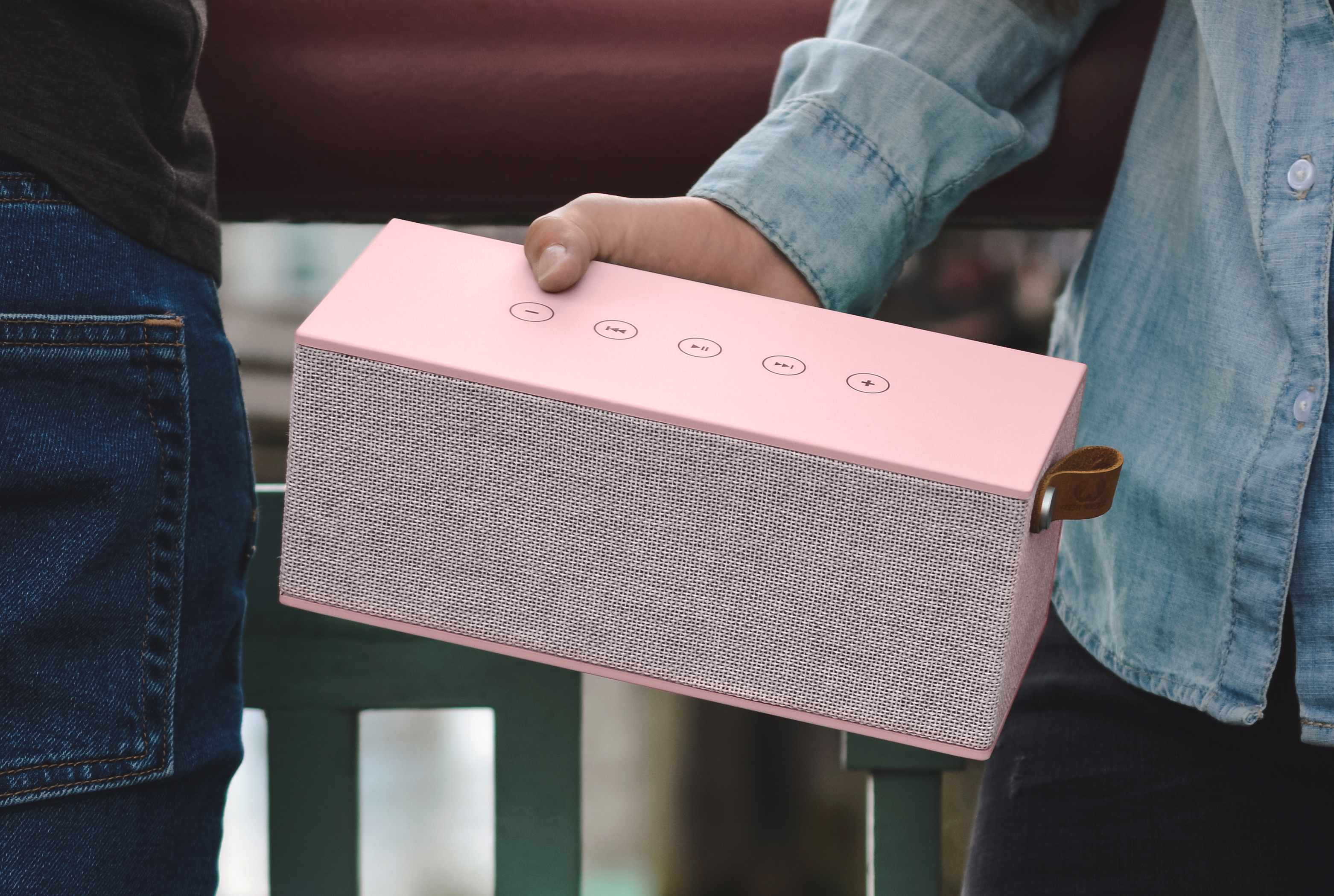 FRESH ‘N REBEL Rockbox Brick XL Bluetooth Lautsprecher, Cupcake