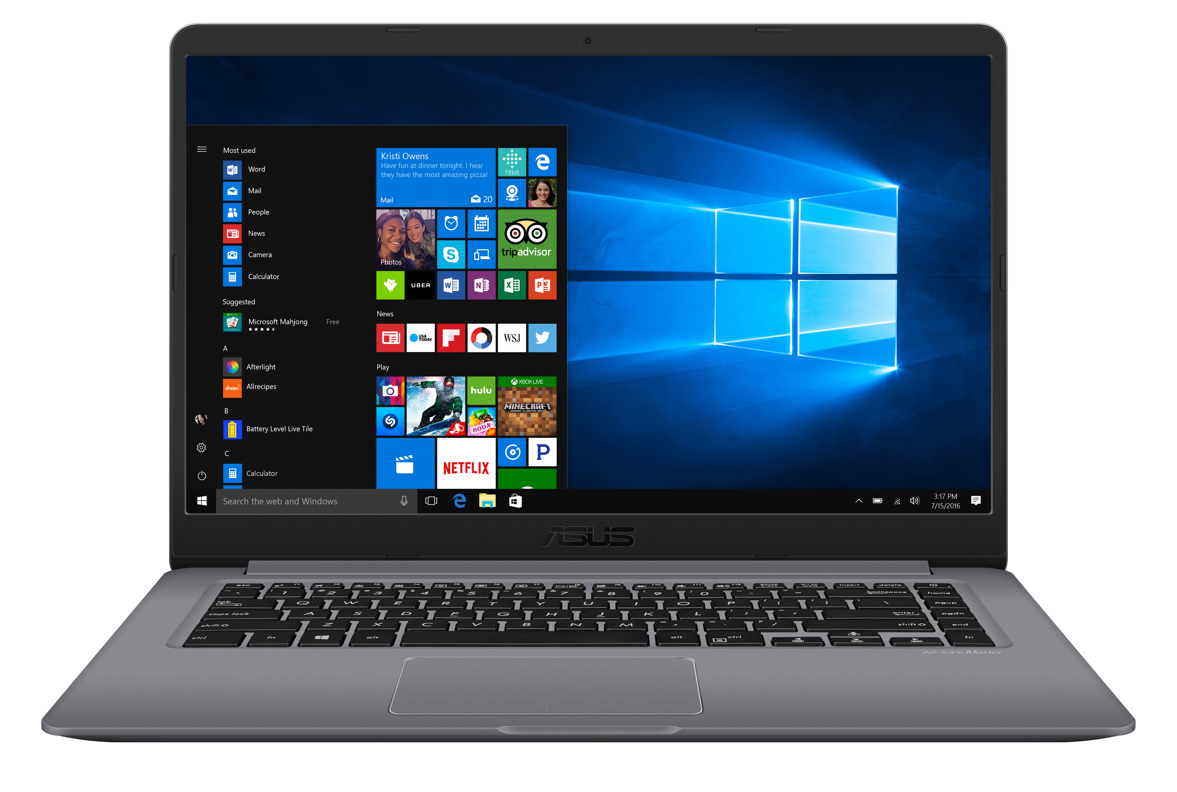 ASUS R520UQ-BQ830T - 15,6 Zoll - Intel® Core™ i5 i5-8250U - 16 GB - 1 TB - Windows 10 (64 Bit)
