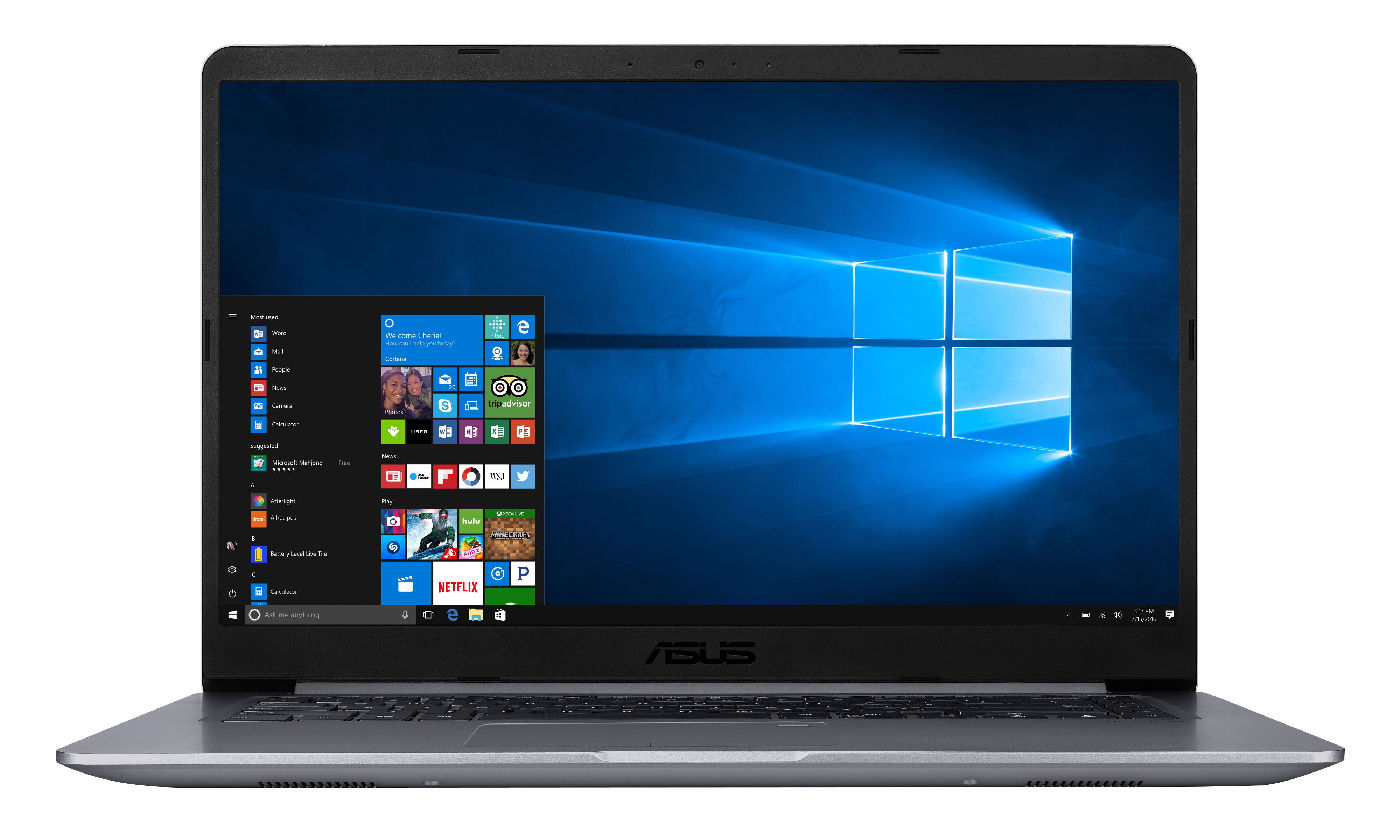 ASUS R520UQ-BQ830T - 15,6 Zoll - Intel® Core™ i5 i5-8250U - 16 GB - 1 TB - Windows 10 (64 Bit)