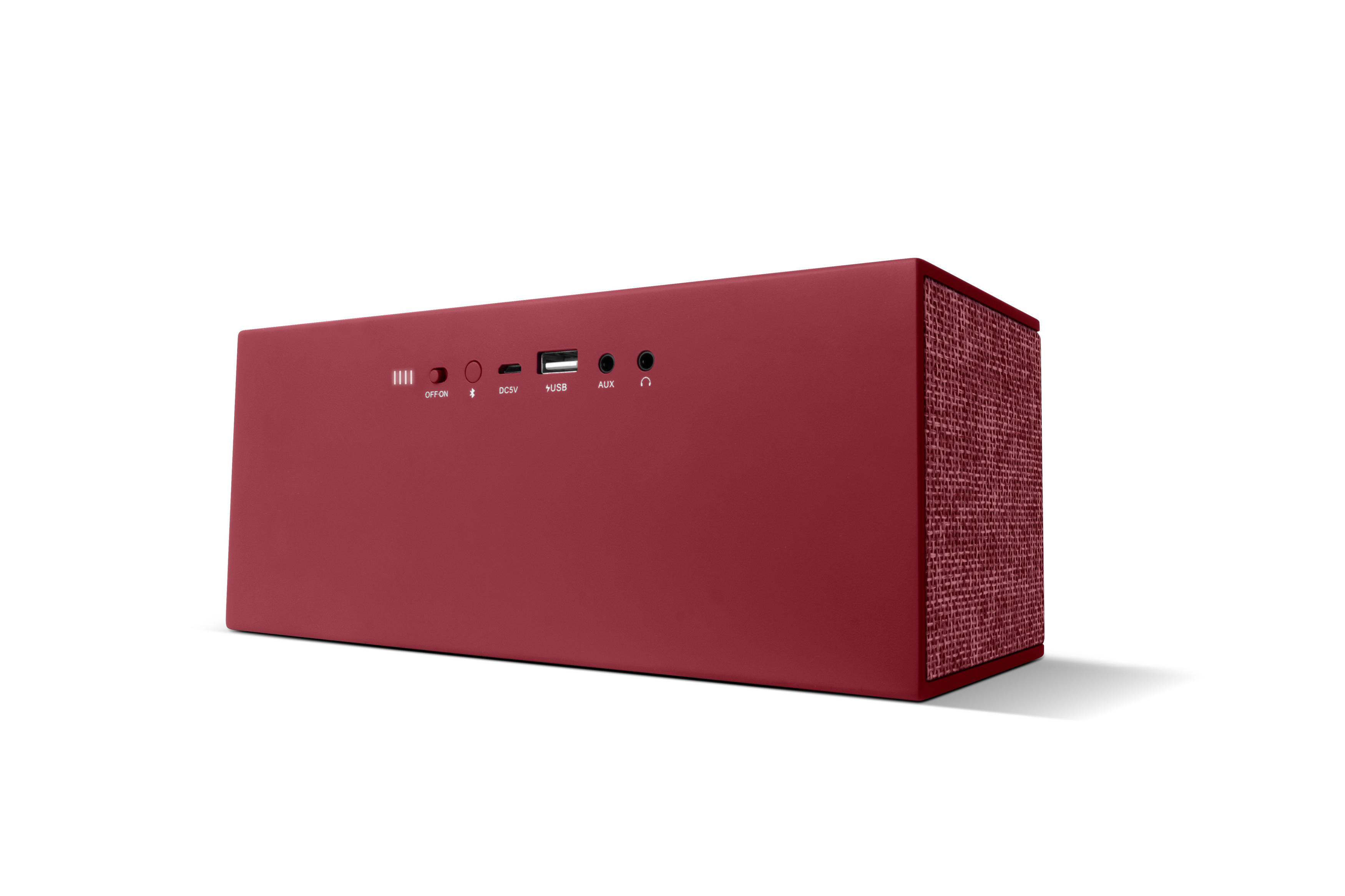 FRESH ‘N REBEL Rockbox Brick XL Bluetooth Lautsprecher, Ruby