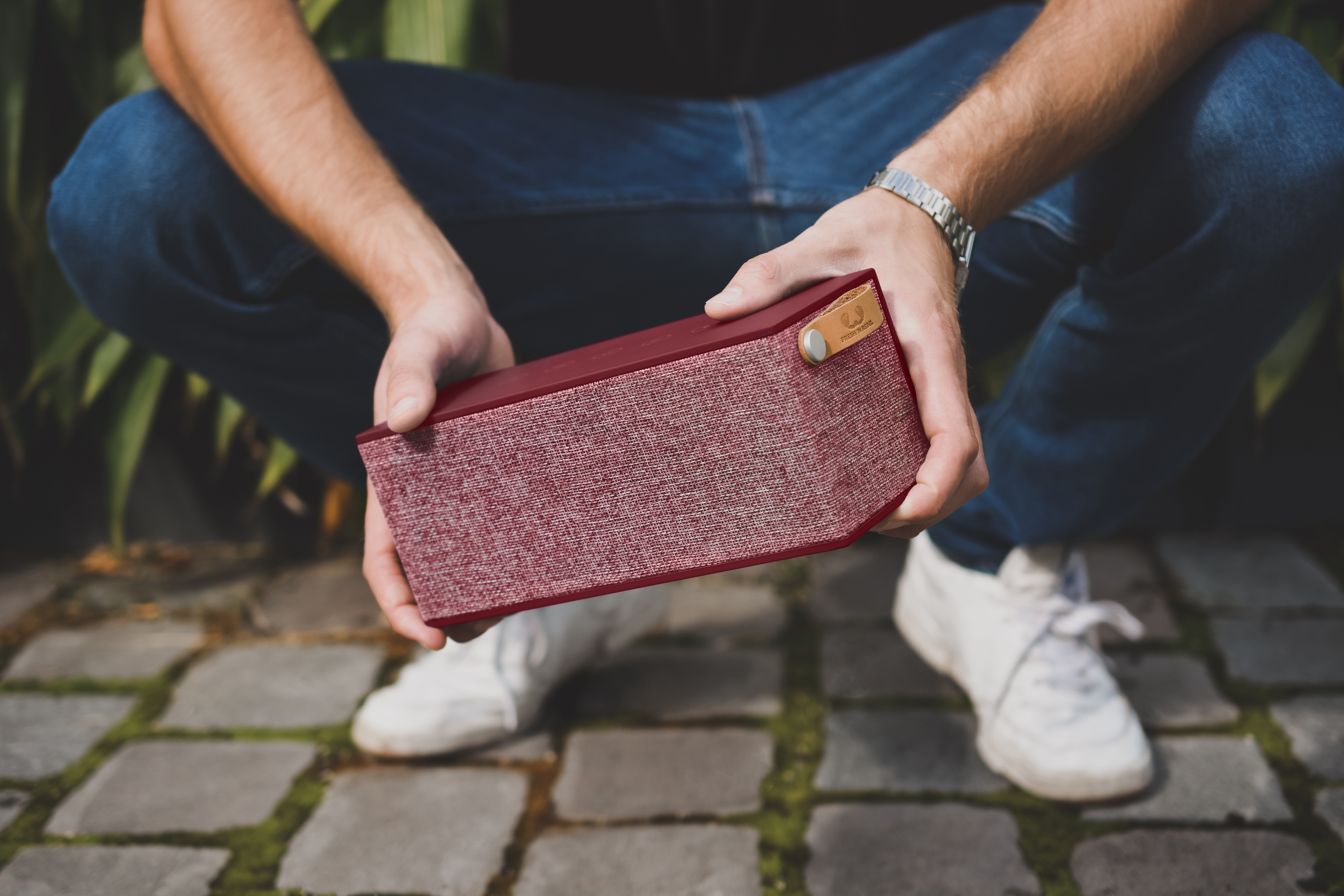 FRESH ‘N REBEL Rockbox Brick XL Bluetooth Lautsprecher, Ruby