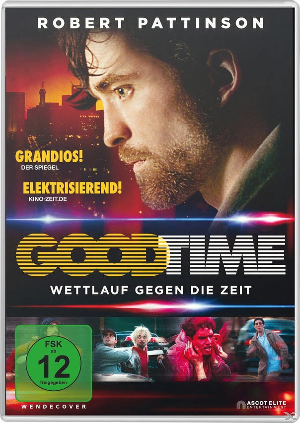 DVD-Cover mit Robert Pattinsons Gesicht und Filmtitel in Gelb.