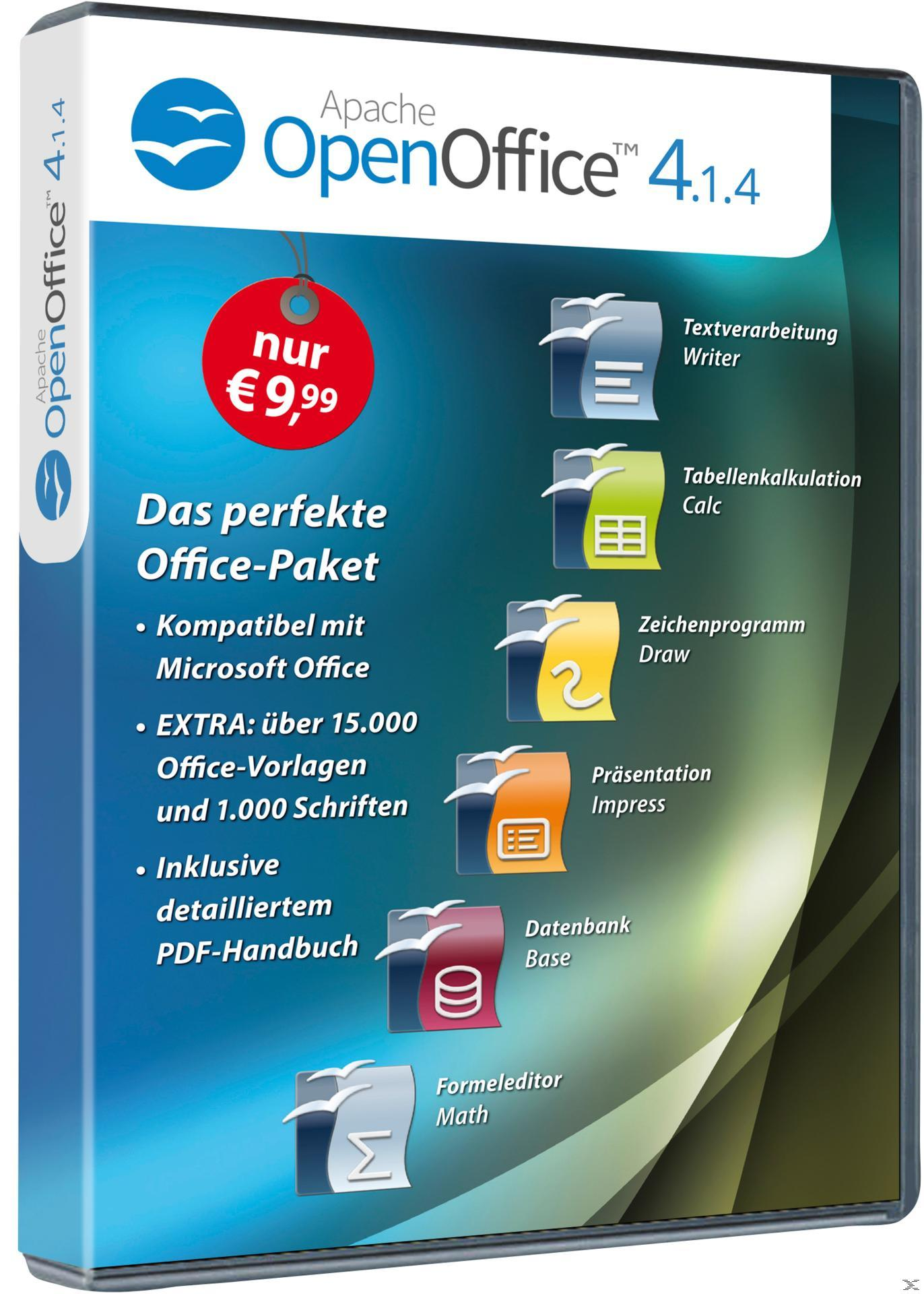 Openoffice 4.1.4 Standard - [PC]