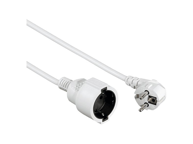 Hama Verlengkabel Pro 3 Meter Wit - 47865 afbeelding